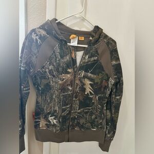 Women’s Camo zip up sweater